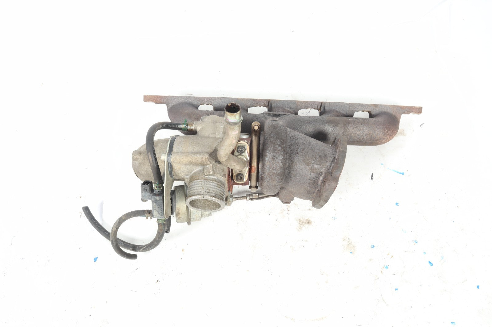 2006-2010 VOLVO C70 CONVERTIBLE TURBO TURBOCHARGER W EXHAUST MANIFOLD 30757112
