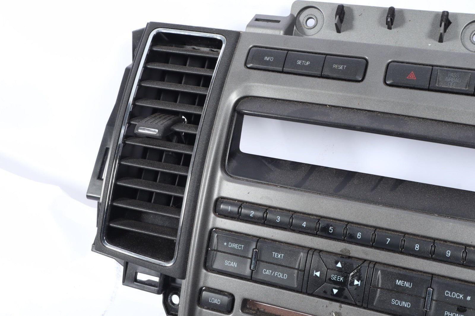 2010-2012 FORD TAURUS RADIO CLIMATE CONTROL PANEL HEATED SEATS AG1T-18A802-CB