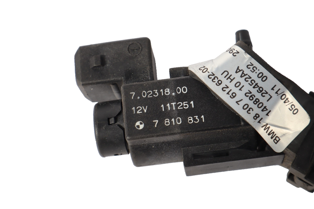 2012-2018 BMW 650i F12 ELECTRIC INTAKE VACUUM CONTROL VALVE SOLENOID OEM