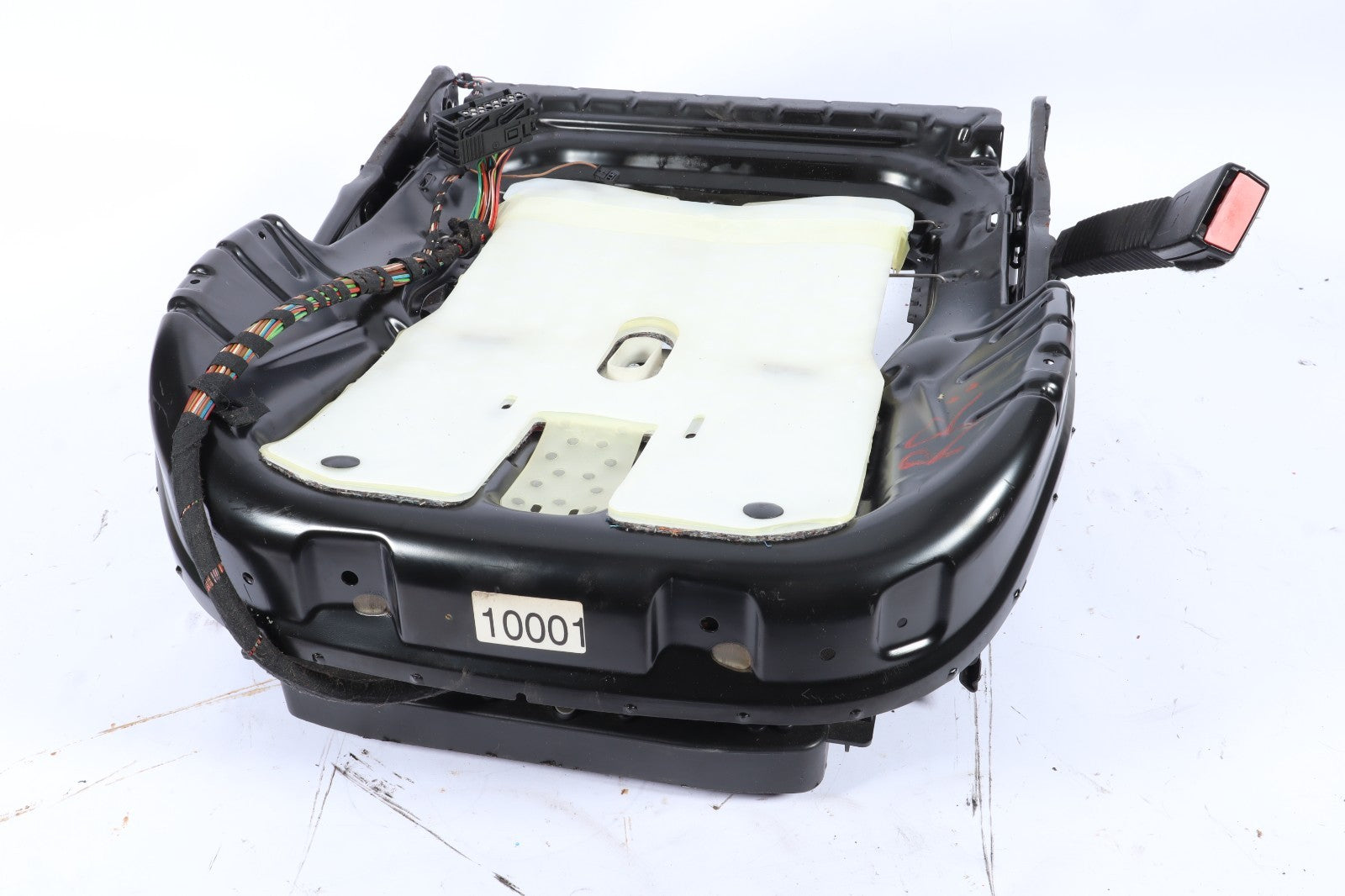 2010-2013 RANGE ROVER RH RIGHT PASSENGER SEAT TRACK FRAME RAIL W MOTOR OEM