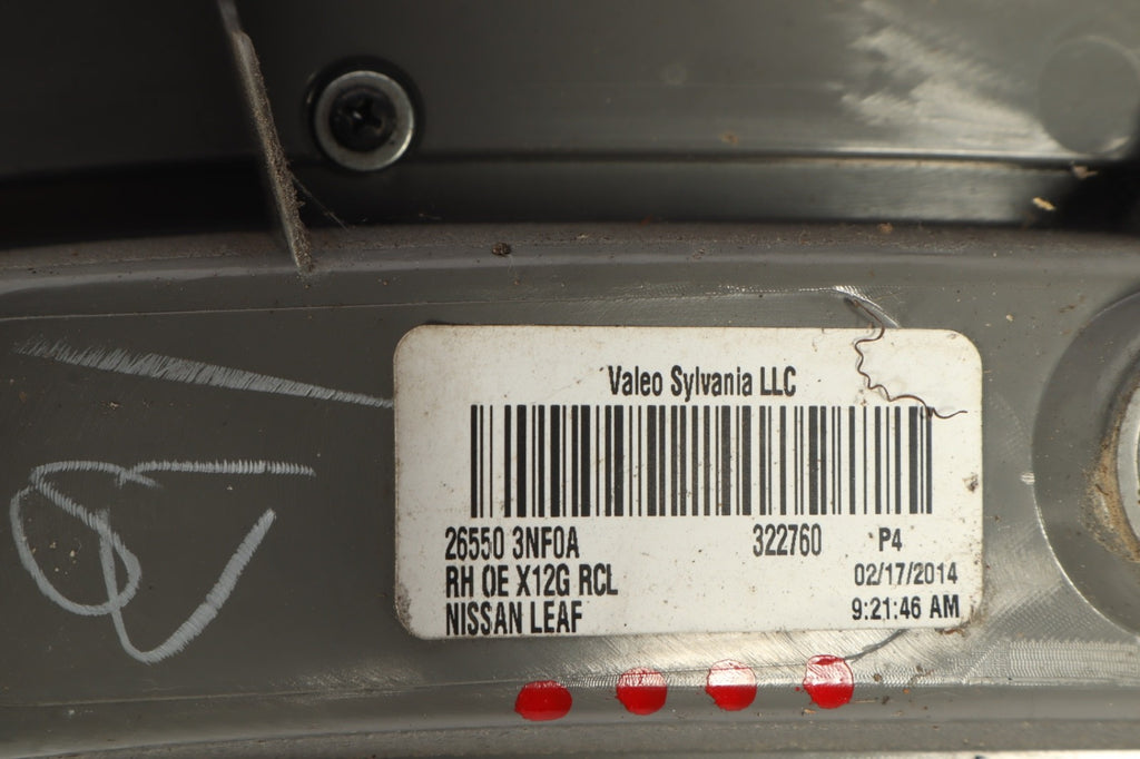 2014 - 2017 Nissan Leaf Rear Right Light OEM