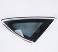 2012-2018 AUDI A7 RIGHT PASSENGER QUARTER WINDOW GLASS W/ MOULDING OEM