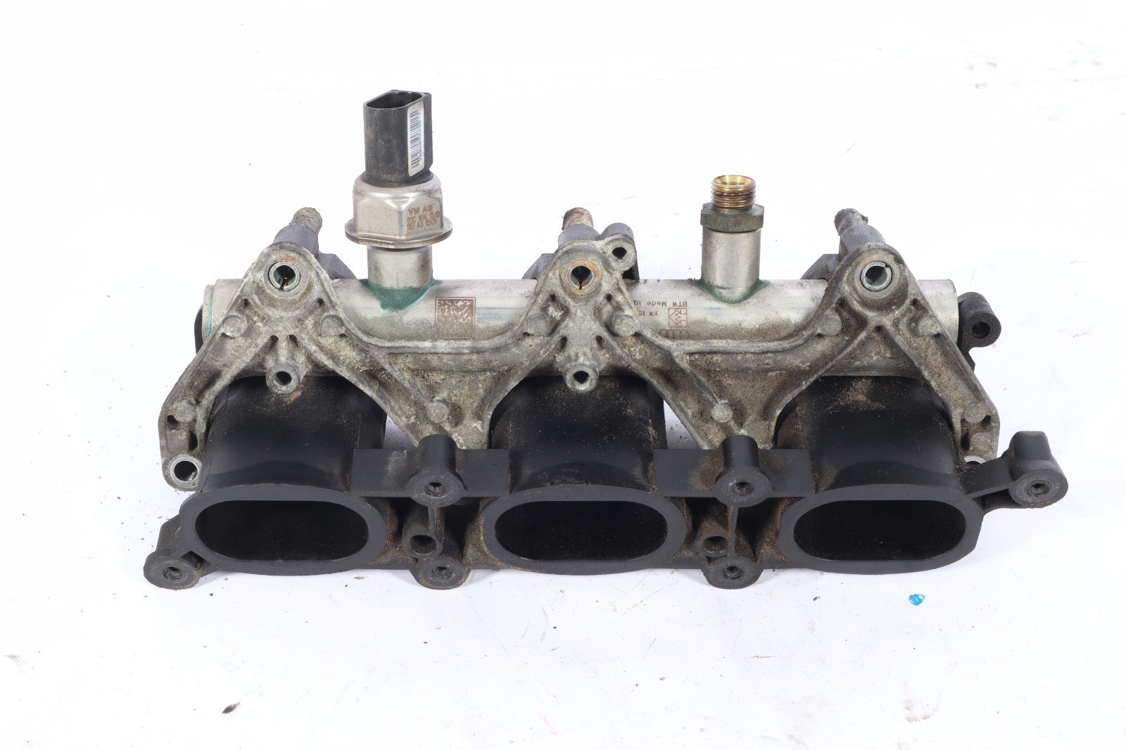 2010 AUDI Q5 3.2L CALB FSI ENGINE LEFT LOWER INTAKE MANIFOLD DIFFUSER OEM