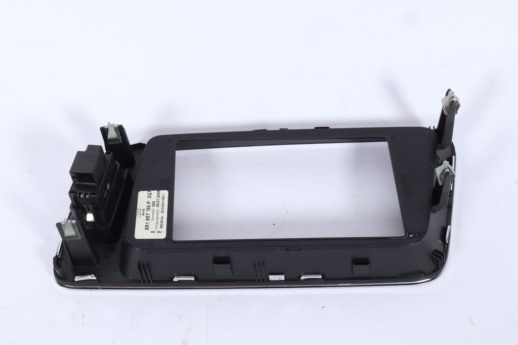 2009-2014 AUDI Q5 FRONT DASHBOARD CENTER DISPLAY BEZEL COVER TRIM OEM 8R1857186P