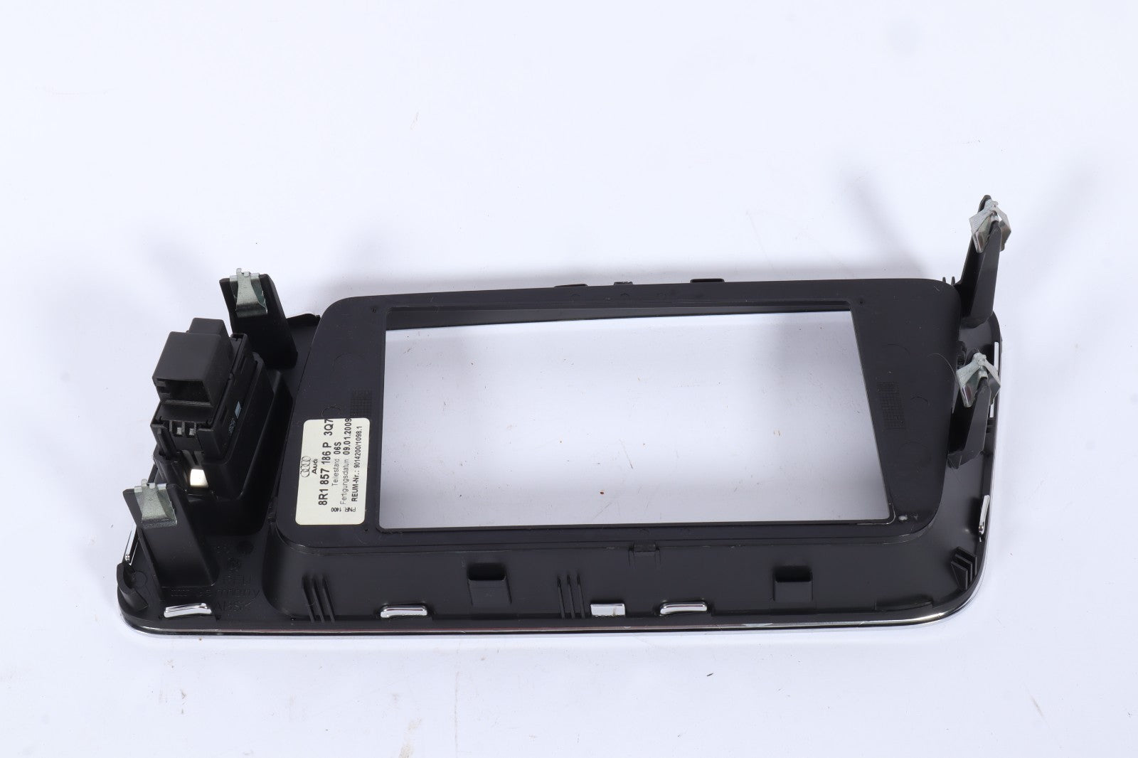 2009-2014 AUDI Q5 FRONT DASHBOARD CENTER DISPLAY BEZEL COVER TRIM OEM 8R1857186P