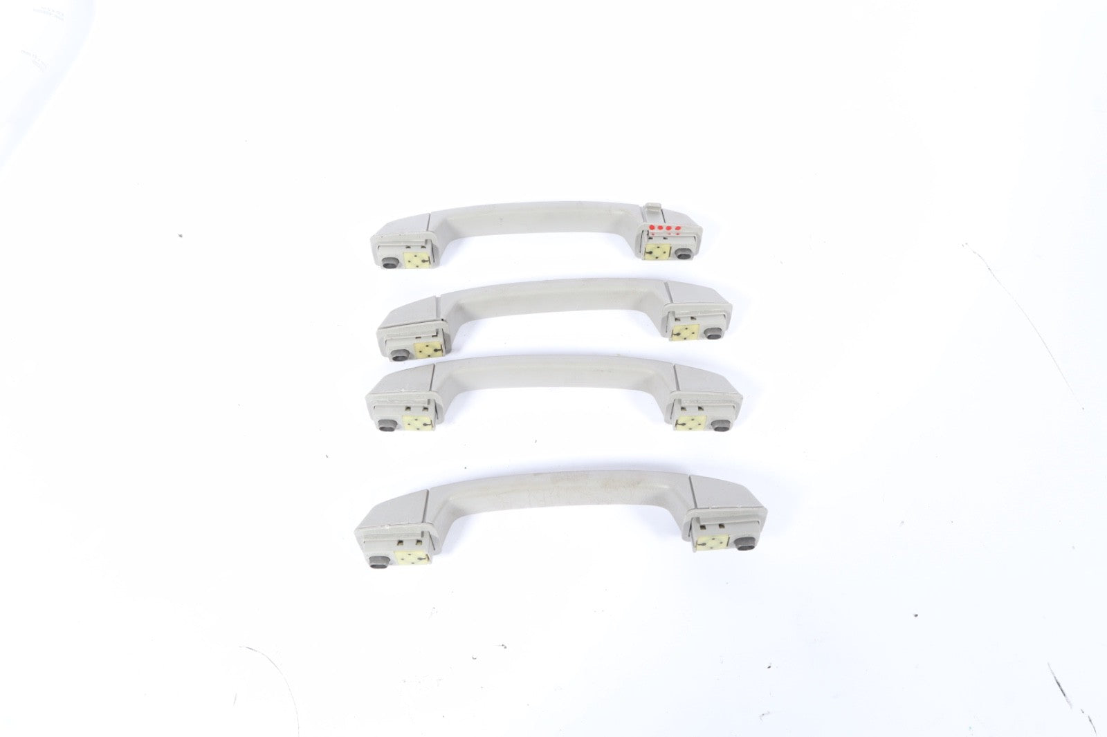 2007 BMW X3 INTERIOR ROOF REAR FRONT GRAB HANDLE SET OF 4 GRAY  OEM