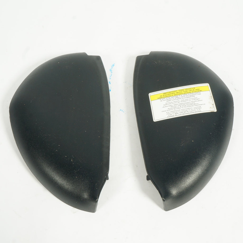2005-2011 MERCEDES SLK350 R171 FRONT LEFT RIGHT DASH END SIDE CAP TRIM SET OEM