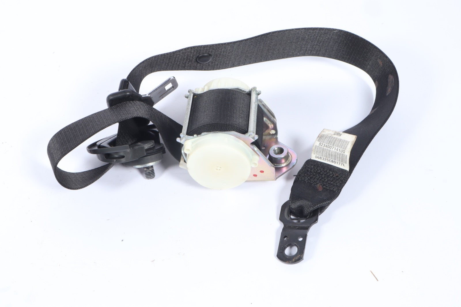 2004-2010 BMW X3 FRONT RIGHT PASSENGER SEAT BELT RETRACTOR OEM 34003072B