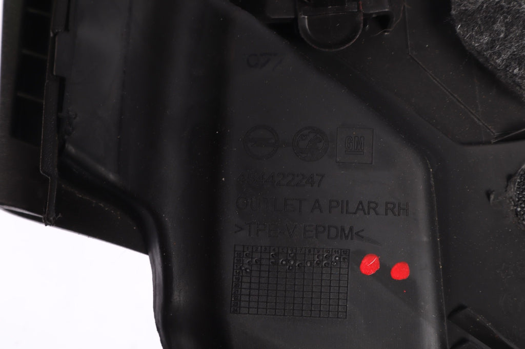 2016–2019 Buick Cascada Left Driver Side A Pillar Cover Black OEM 454422247