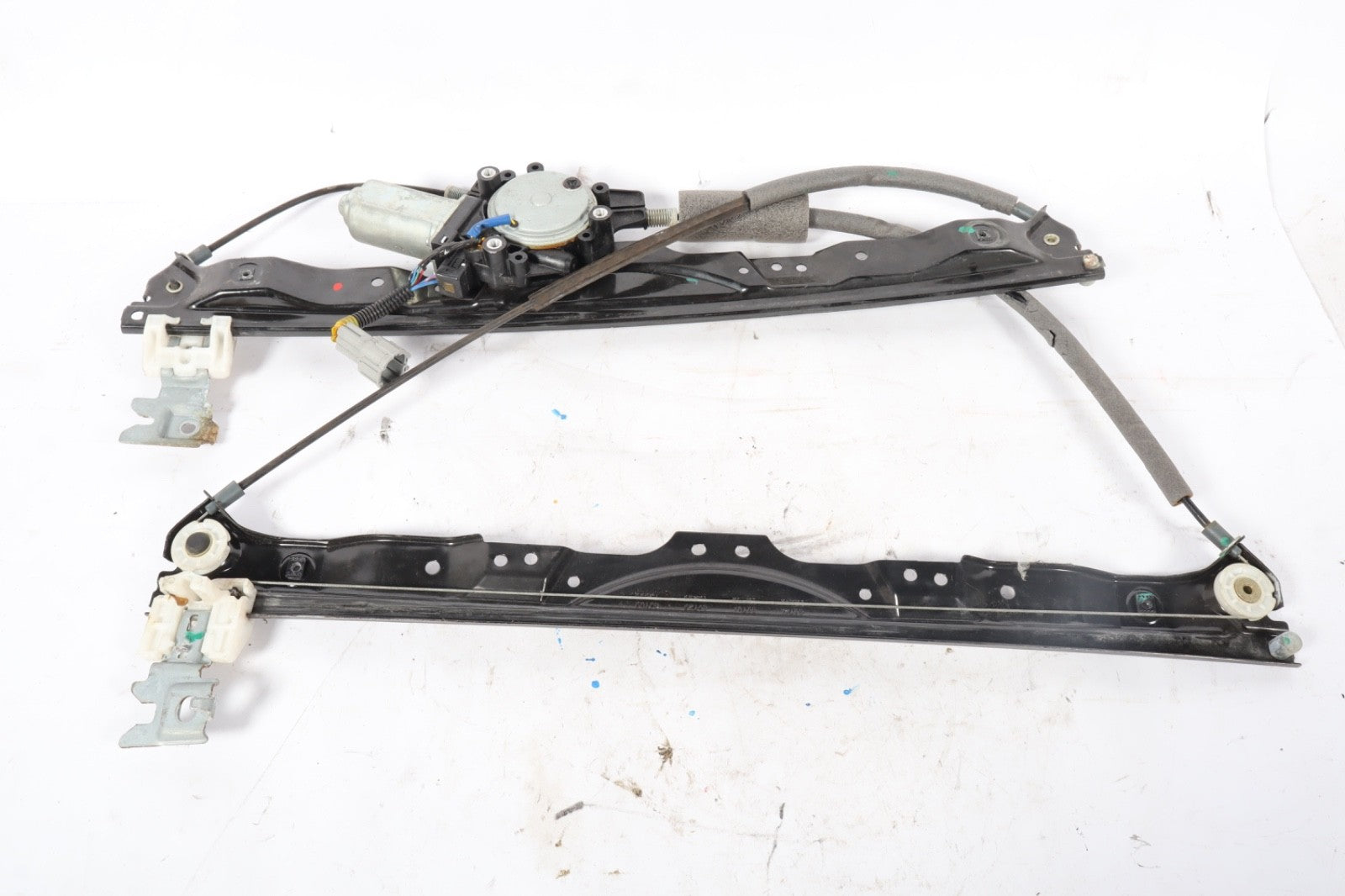05-10 Nissan Armada Front Left Door Window Regulator Motor Tracks OEM