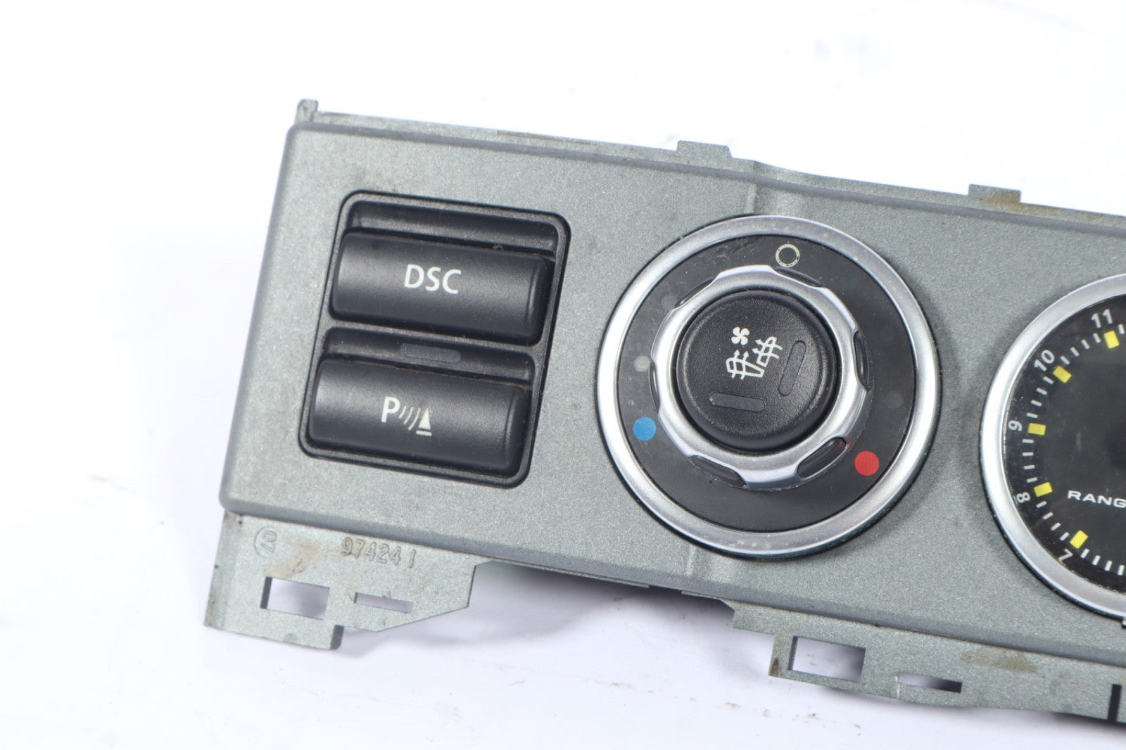 2007-2009 LAND ROVER RANGE ROVER L322 CLOCK HEATED SEATS YFB000092 OEM