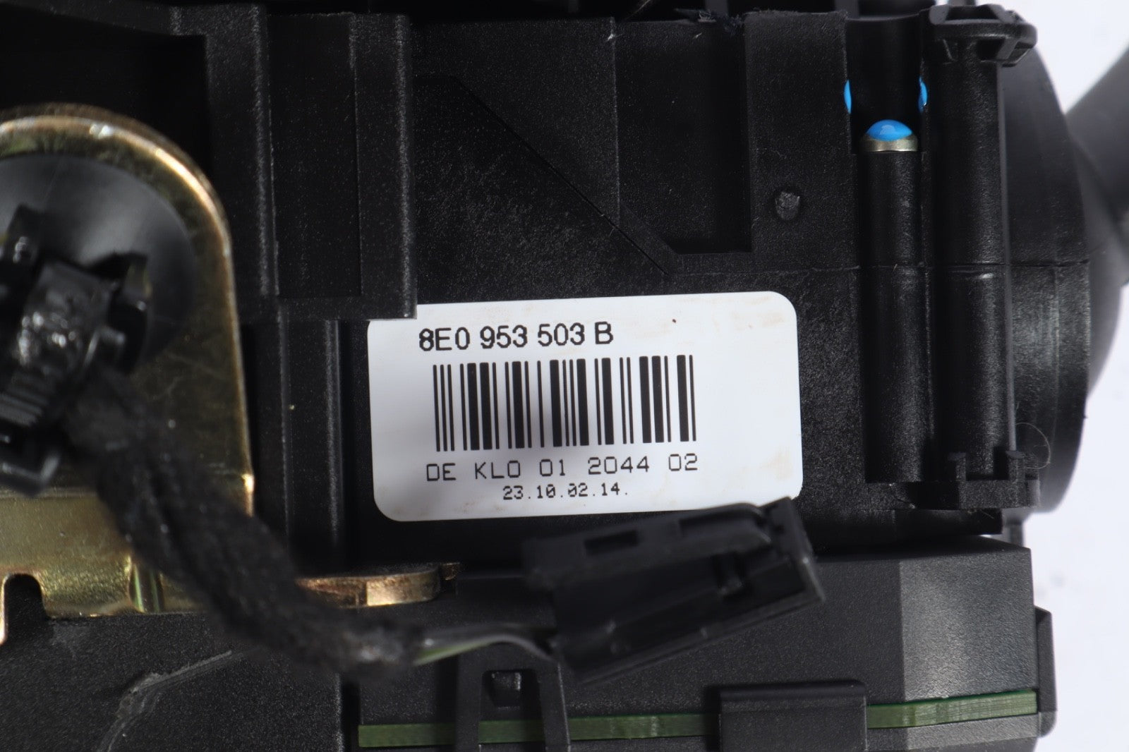2005-2008 AUDI A4 STEERING COLUMN TURN SIGNAL WIPER CRUISE SWITCH 8E0953549N OEM