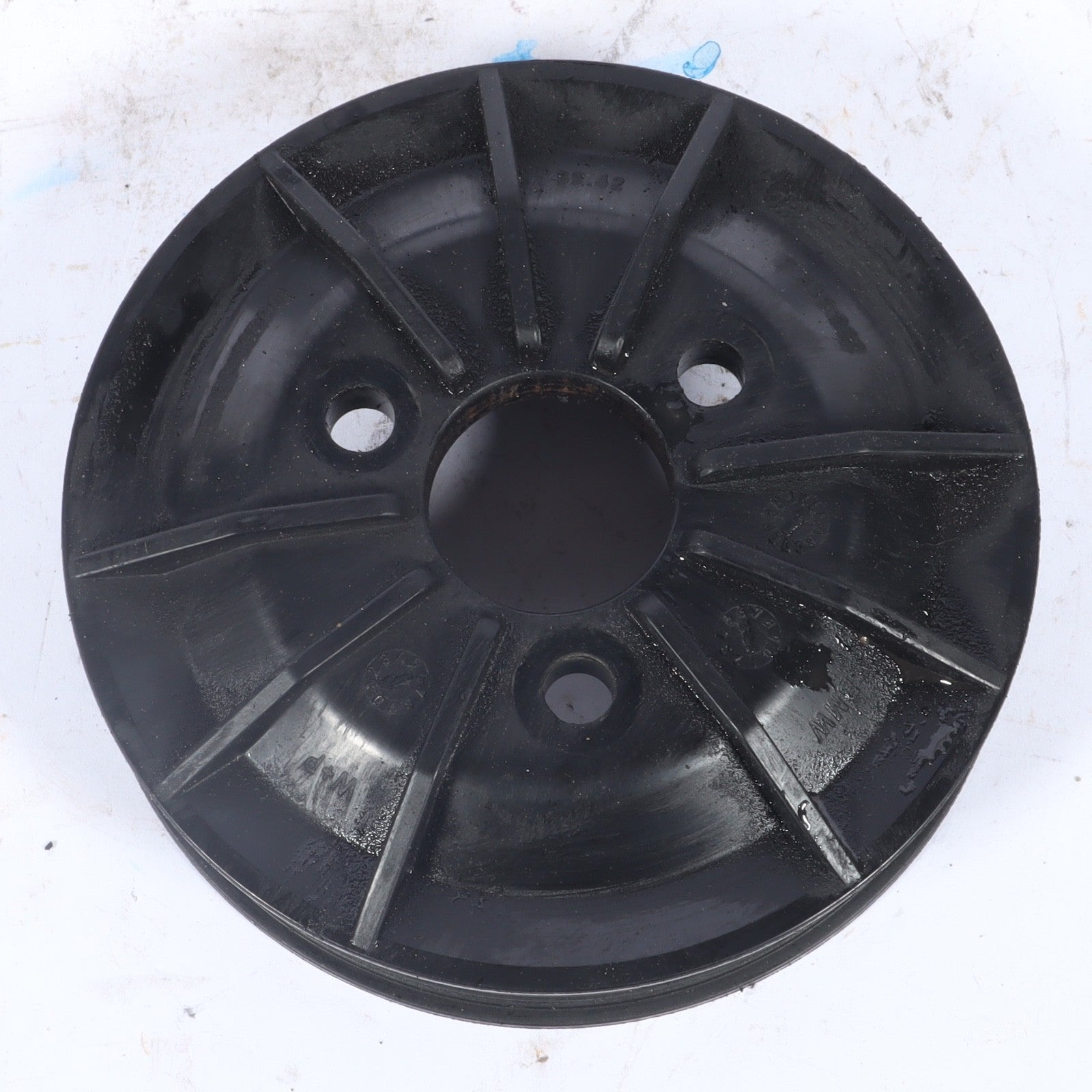 2007-2008 BMW X3 POWER STEERING PUMP PULLEY OEM