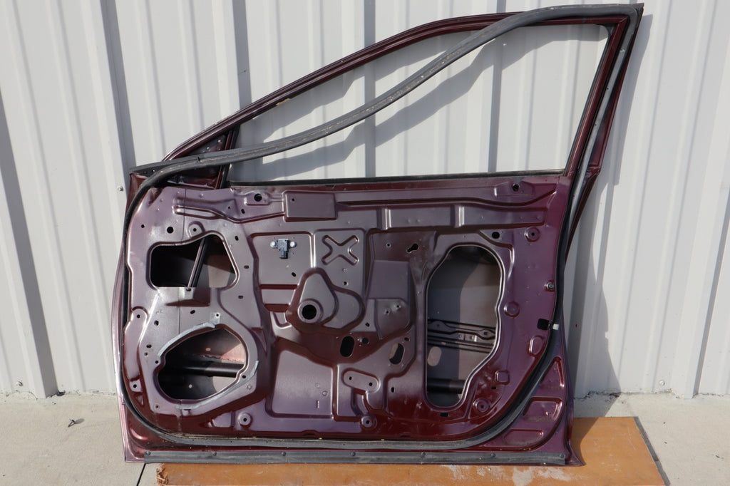 2016-2019 NISSAN MAXIMA FRONT RIGHT SIDE DOOR SHELL COVER RED METALLIC OEM