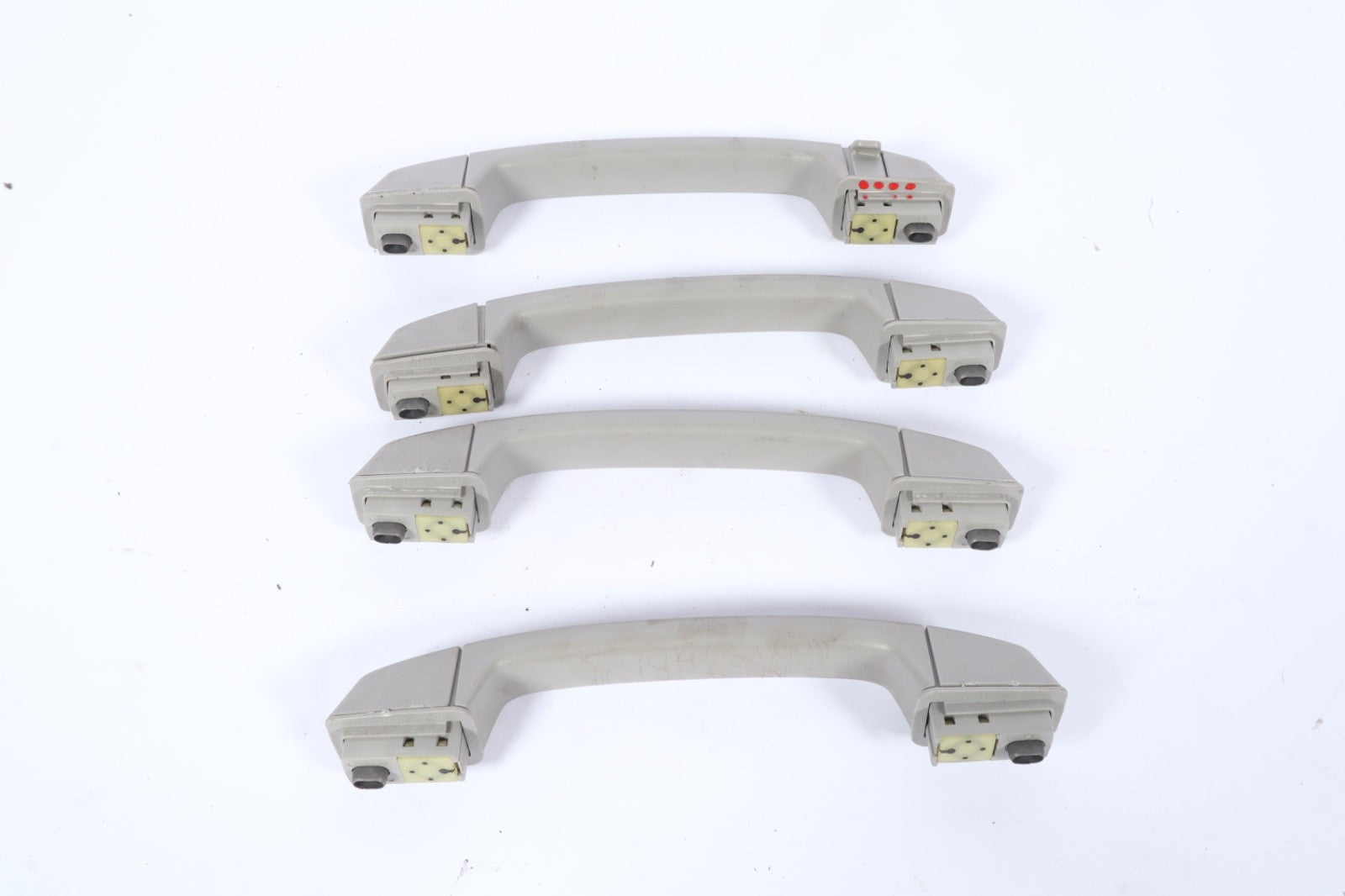 2007 BMW X3 INTERIOR ROOF REAR FRONT GRAB HANDLE SET OF 4 GRAY  OEM