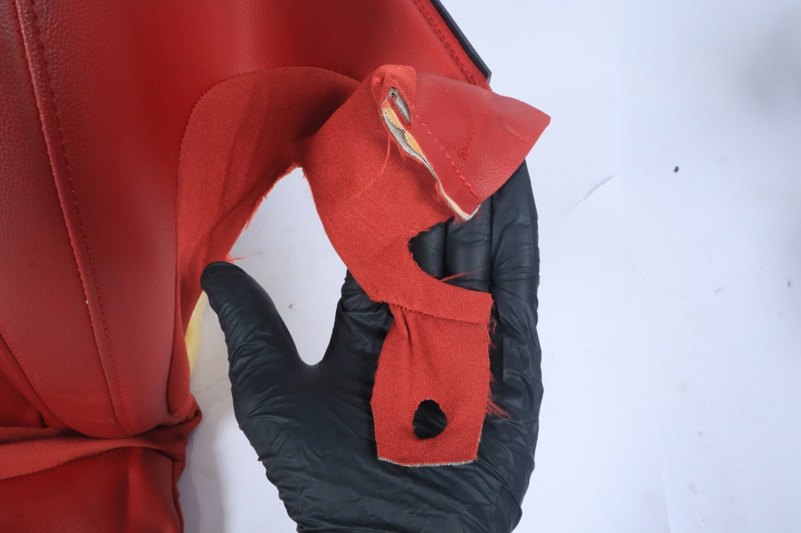 2018-2025 ALFA ROMEO STELVIO FRONT RIGHT UPPER SEAT CUSHION RED OEM