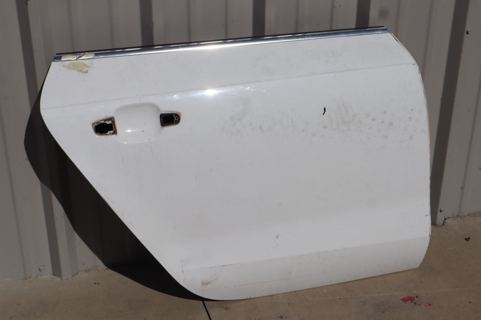 2012 - 2017 AUDI A7 REAR RIGHT PASSENGER SIDE DOOR SHELL OEM