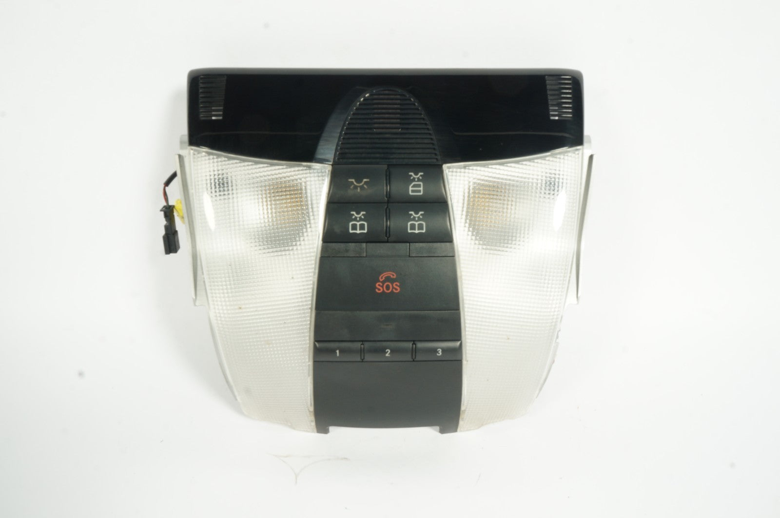 05-11 Mercedes R171 SLK350 SLK280 Overhead Reading Dome Light Lamp Black OEM