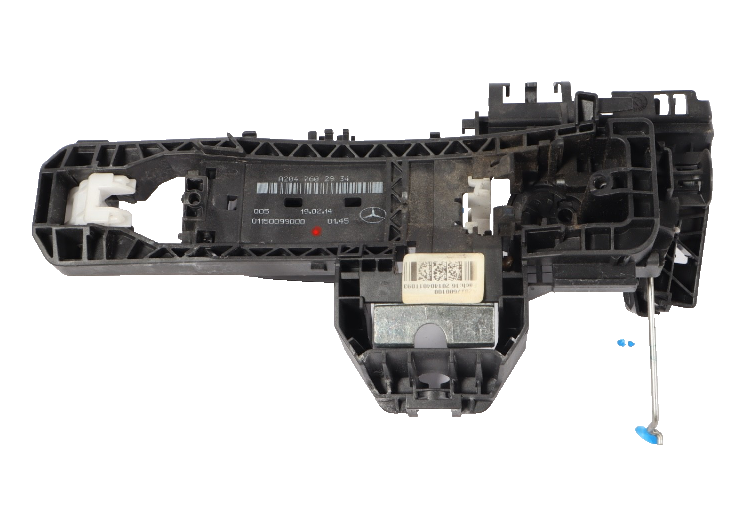 10-17 Mercedes E350 E550 Coupe Front Left Door Handle Assembly Bracket OEM