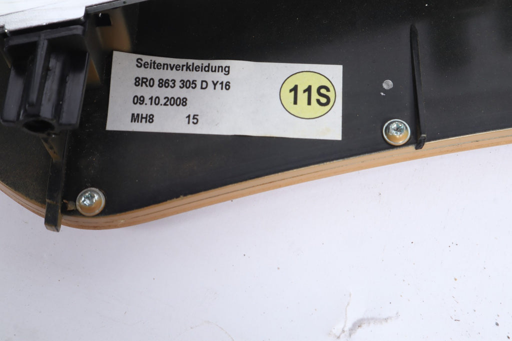 2009-2017 AUDI Q5 FRONT CENTER CONSOLE FRAME PANEL COVER TRIM 8R0863305D OEM