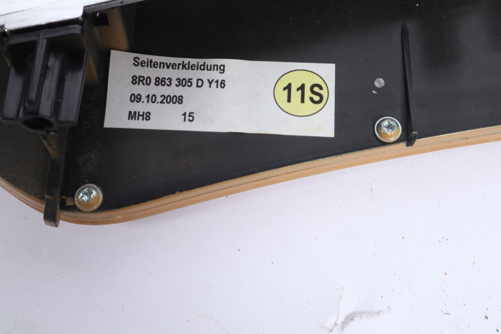 2009-2017 AUDI Q5 FRONT CENTER CONSOLE FRAME PANEL COVER TRIM 8R0863305D OEM