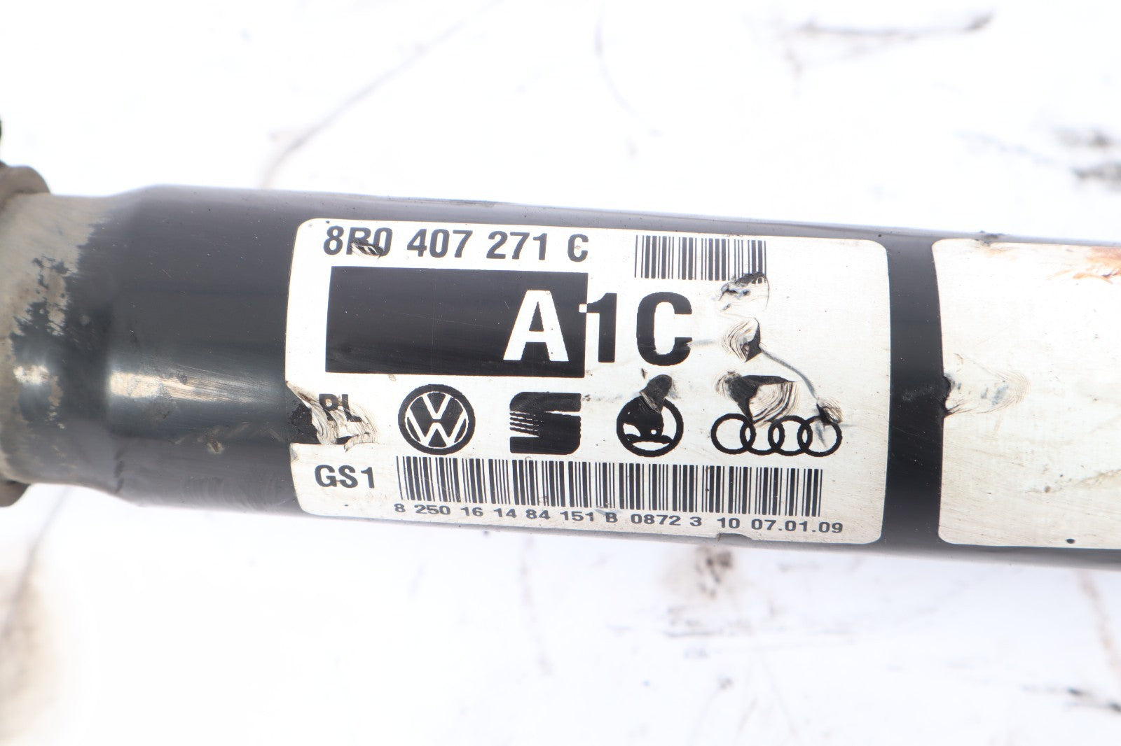 2009-2012 AUDI Q5 AXLE SHAFT CV FRONT PASSENGER RIGHT RH OEM 8R0407271C