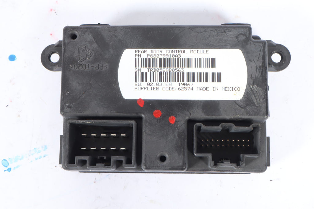 2011-2020 DODGE GRAND CARAVAN REAR LEFT SLIDING DOOR CONTROL MODULE P68079910AB