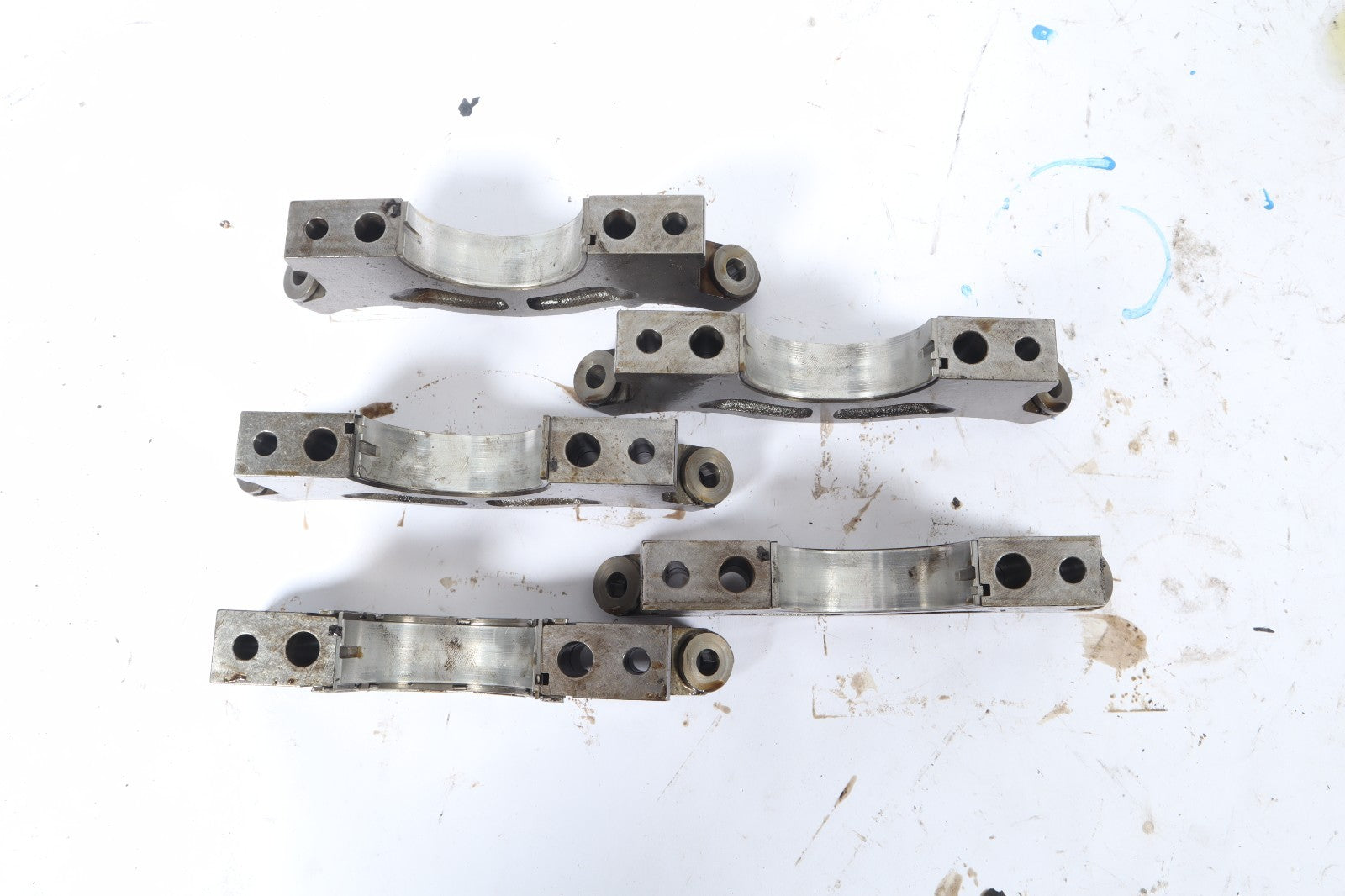 BMW 550i 650i 750i X5 X6 4.4L N63 ENGINE CRANKSHAFT LOWER BEARING 5 PIECES OEM