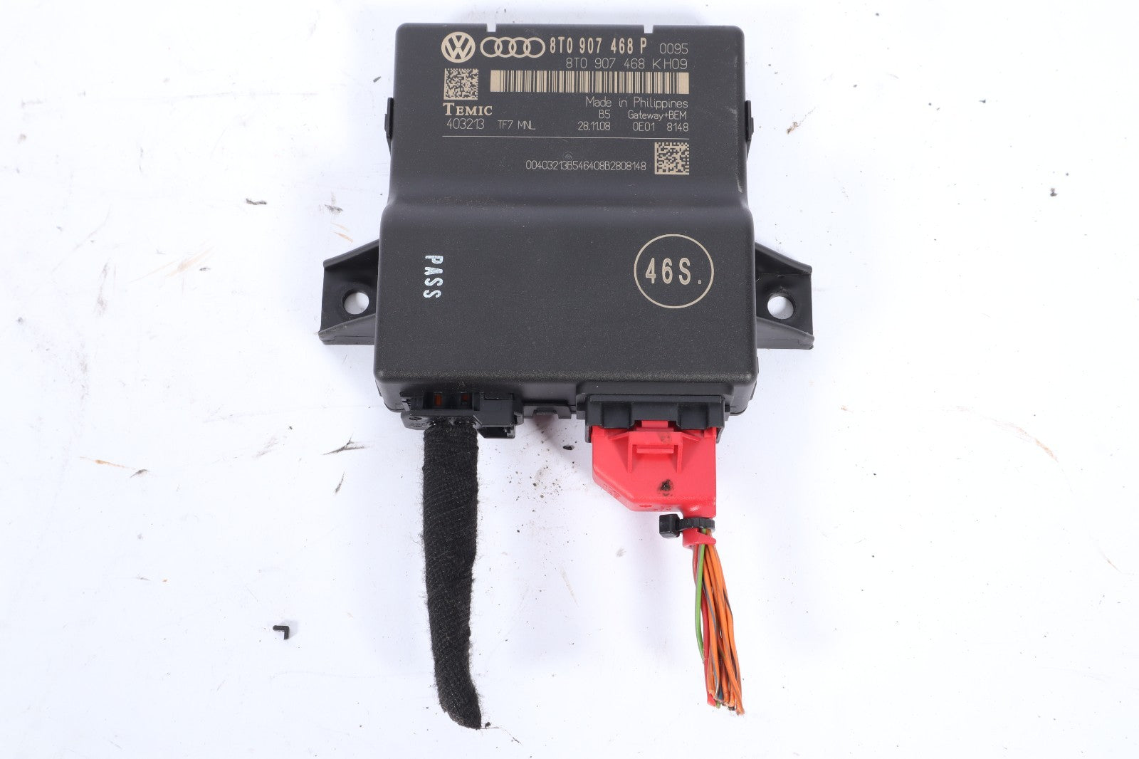 2009-2017 AUDI Q5 NETWORK GATEWAY CONTROL MODULE 8T0907468P  OEM