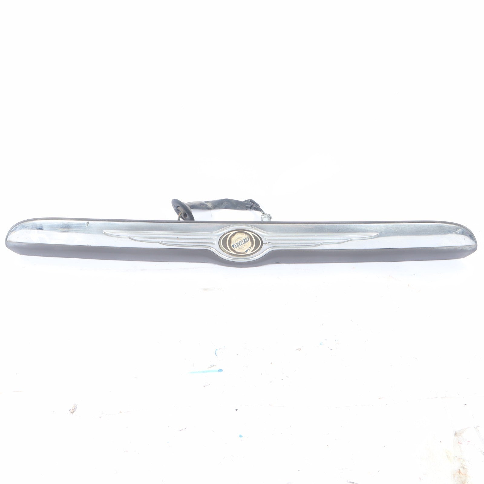 2001-2005 DODGE GRAND CARAVAN REAR LICENSE PLATE LIGHT FILLER MOULDING OEM