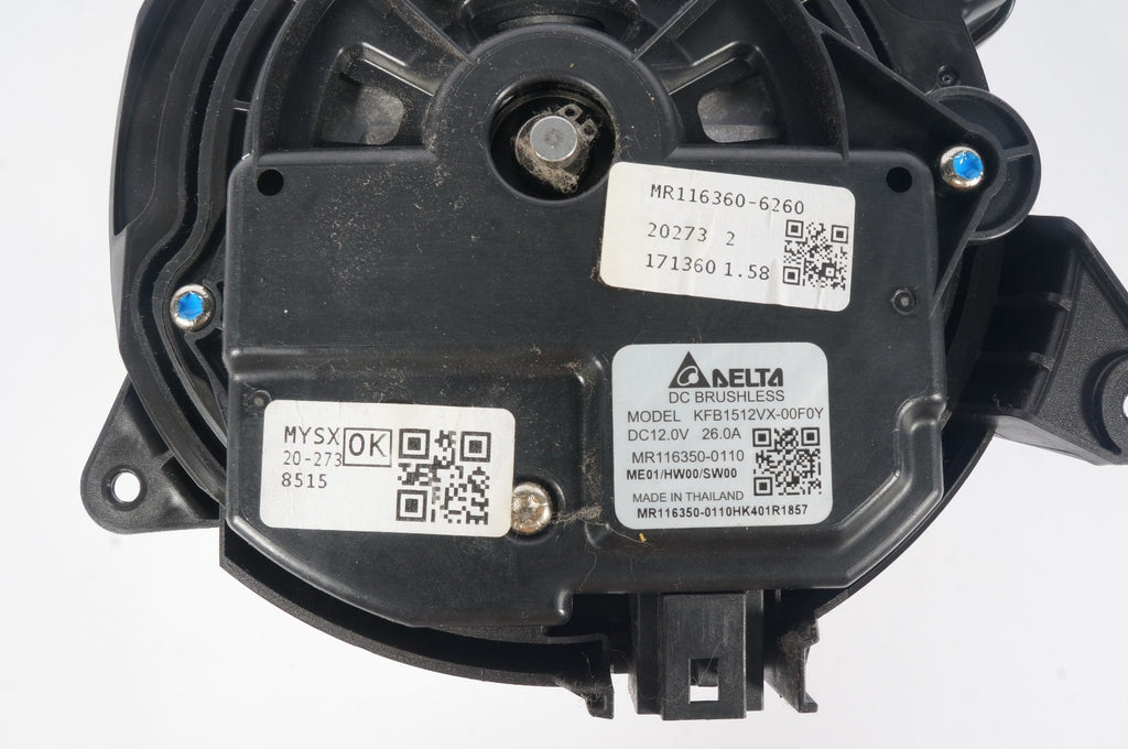 2017-2025 ALFA ROMEO GIULIA BLOWER MOTOR AIR HVAC W/FAN CAGE MR116350-0110 OEM