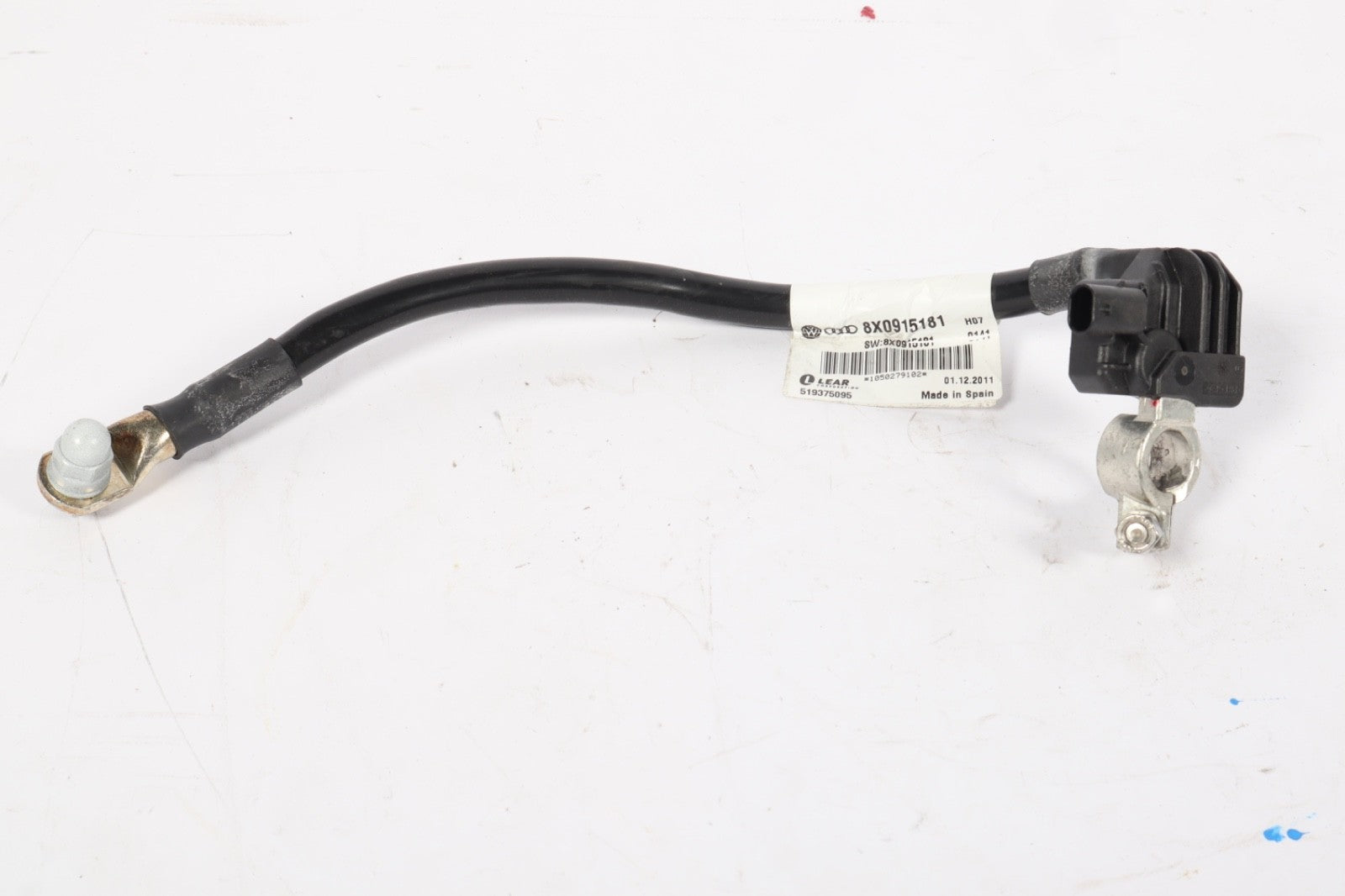 12-15 Audi A7 Negative Battery Lead Cable 8X0915181 OEM
