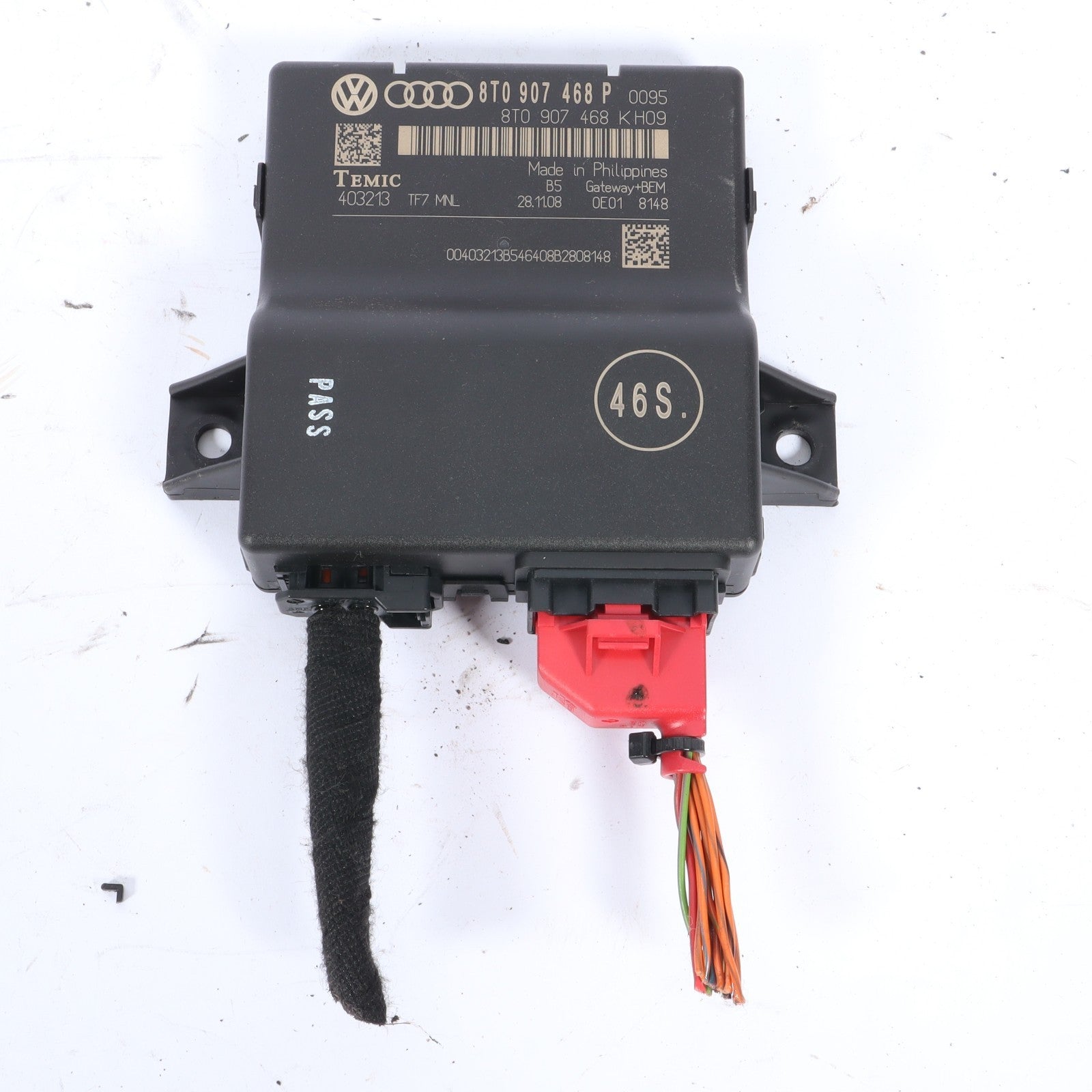 2009-2017 AUDI Q5 NETWORK GATEWAY CONTROL MODULE 8T0907468P  OEM