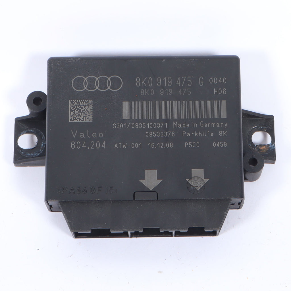 2009 AUDI Q5 PARKING SENSORS CONTROL MODULE ECU 8K0919475G OEM