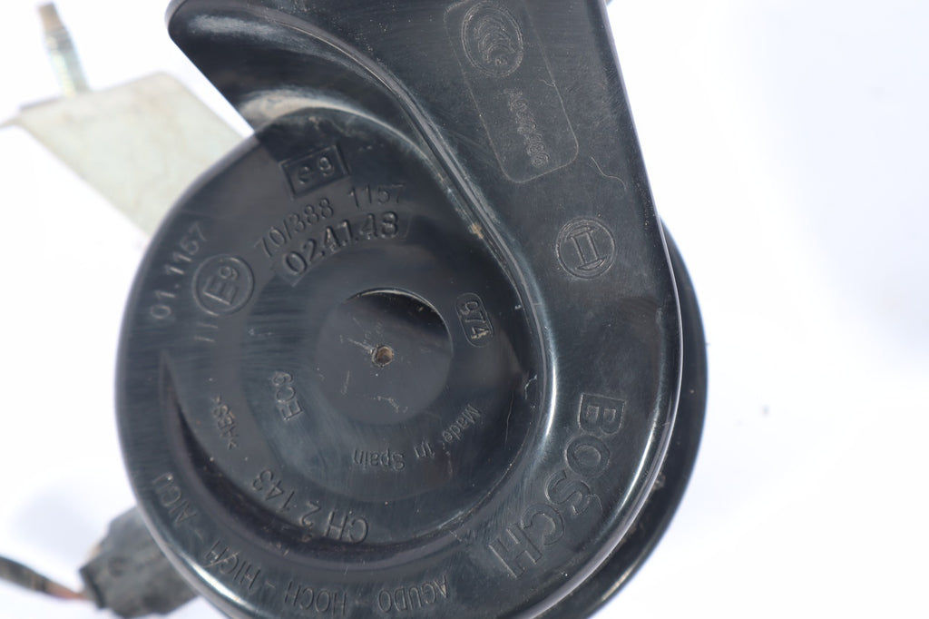 2007-2010  BMW X3 LEFT RIGHT HIGH LOW NOTE TONE HORN SIGNAL SET ALARM SIREN OEM