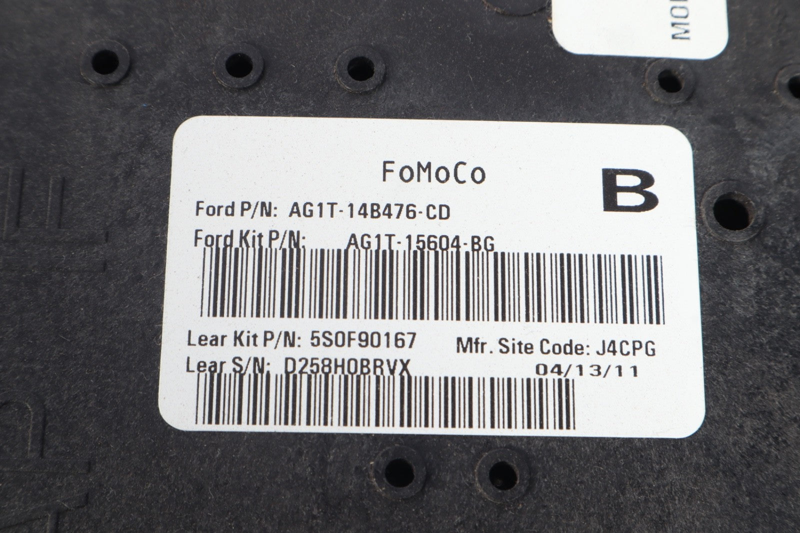 2010-2012 Ford Taurus Interior Multi-Function Fuse Box OEM