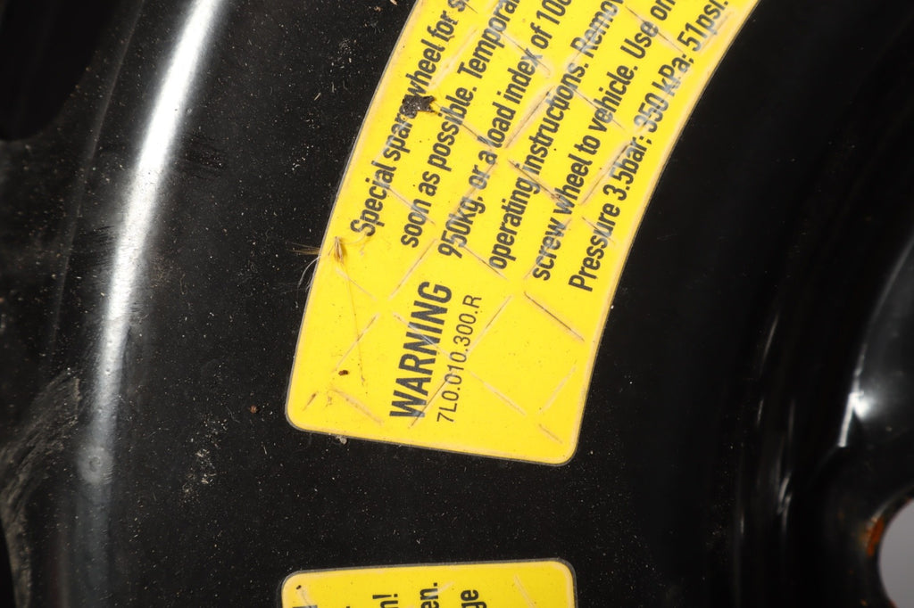 2007 - 2015 AUDI Q7 PORSCHE CAYENNE SPARE TIRE WHEEL RIM 195/75-18 OEM