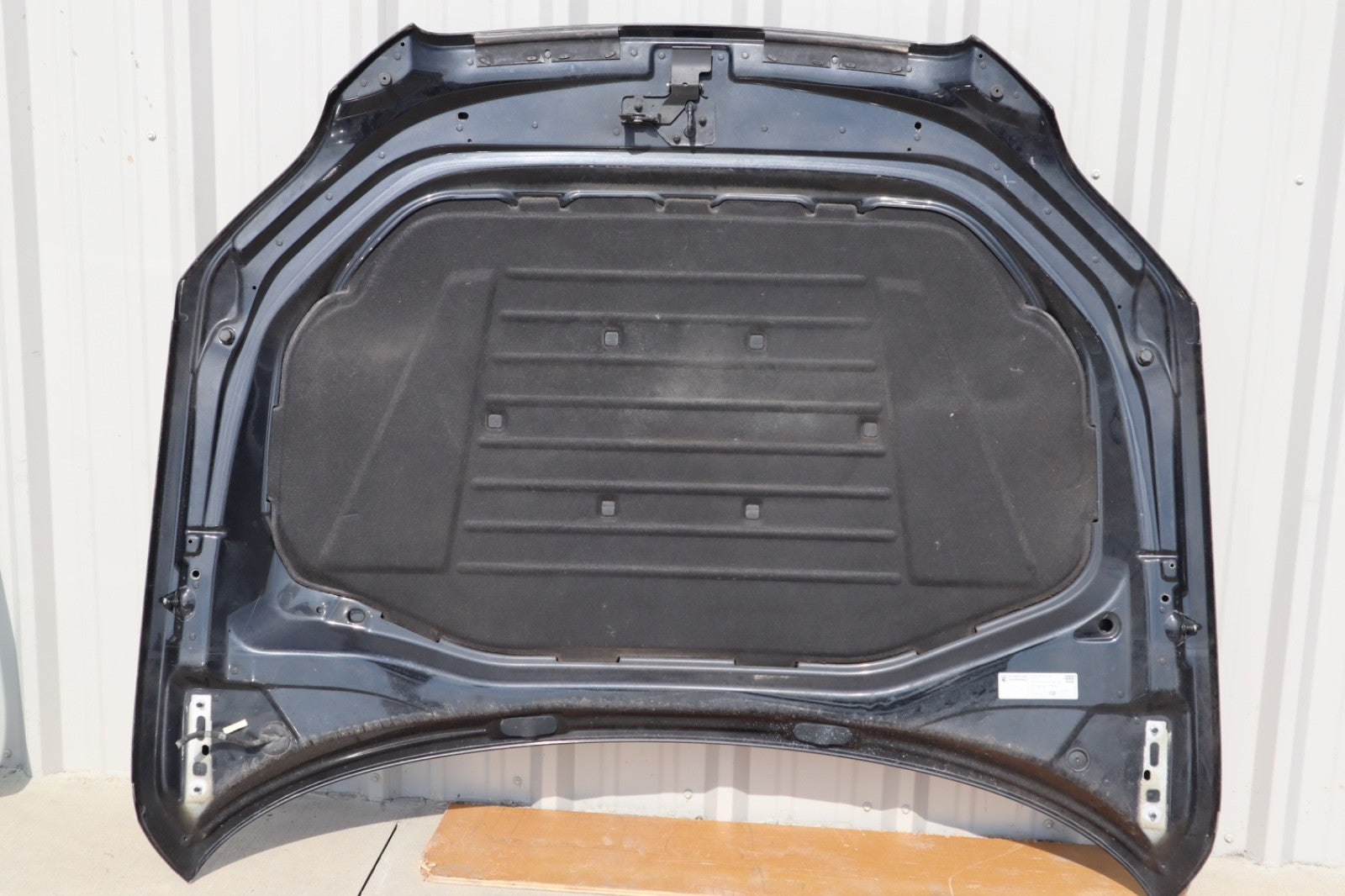 2007-2015 AUDI Q7 HOOD BONNET PANEL BLACK OEM