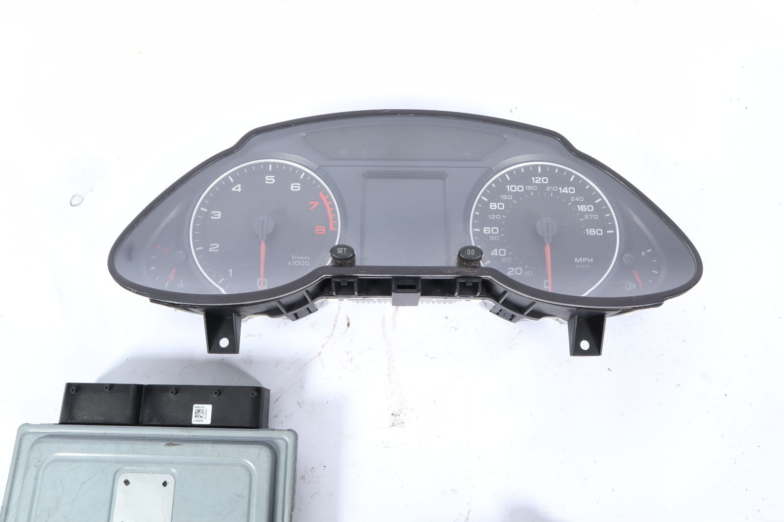 2009-2010 AUDI Q5 ECU ENGINE COMPUTER CLUSTER IGNITION KEY OEM 8R0 907 559 A