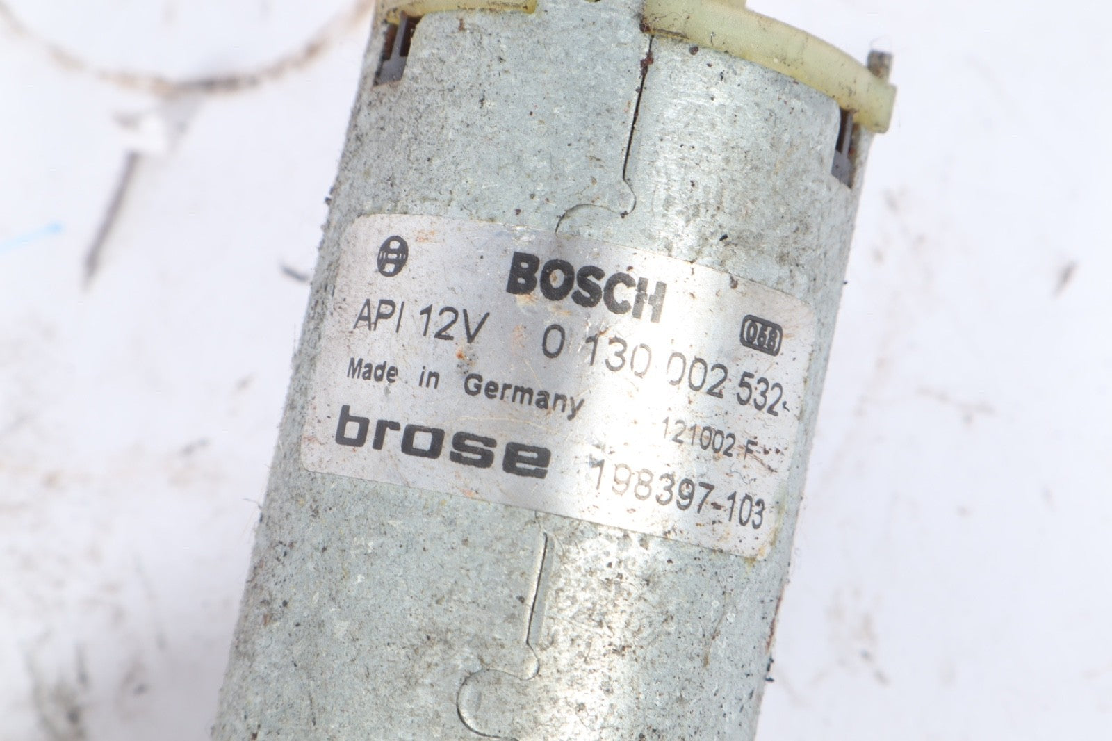 2002-2006 Audi A4 A6 S4 RS6 Power Seat Motor – Bosch 0130002532 OEM