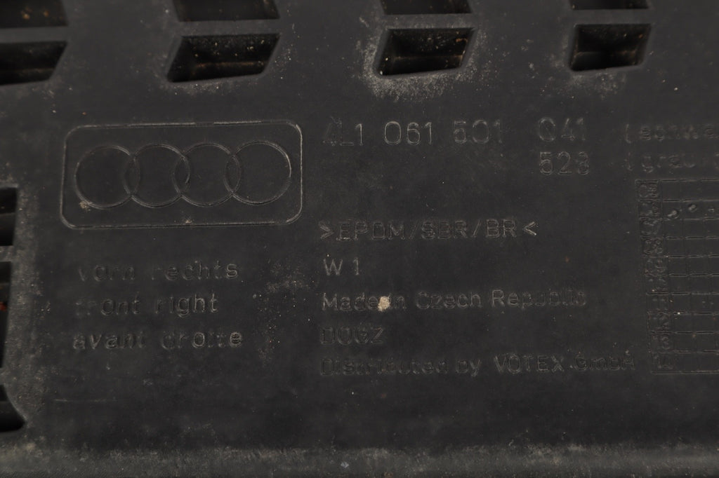 2006-2015 Audi Q7 Front Right Side Weathertech Floor Mat Carpet Cover Set OEM