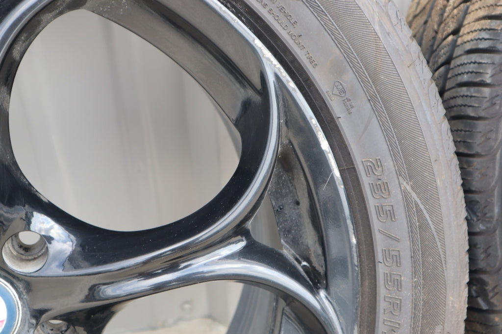ALFA ROMEO STELVIO 19 INCH RIMS DRAKE STYLE 4 PIECE SET OEM