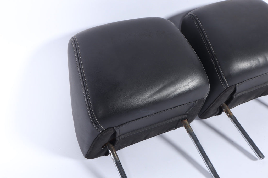 2011 - 2014 Dodge Charger Front Left And Right Leather Headrest Black OEM