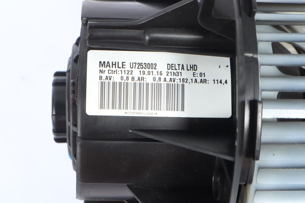 2016-2019 BUICK CASCADA HEATER FAN BLOWER MOTOR OEM U7253002