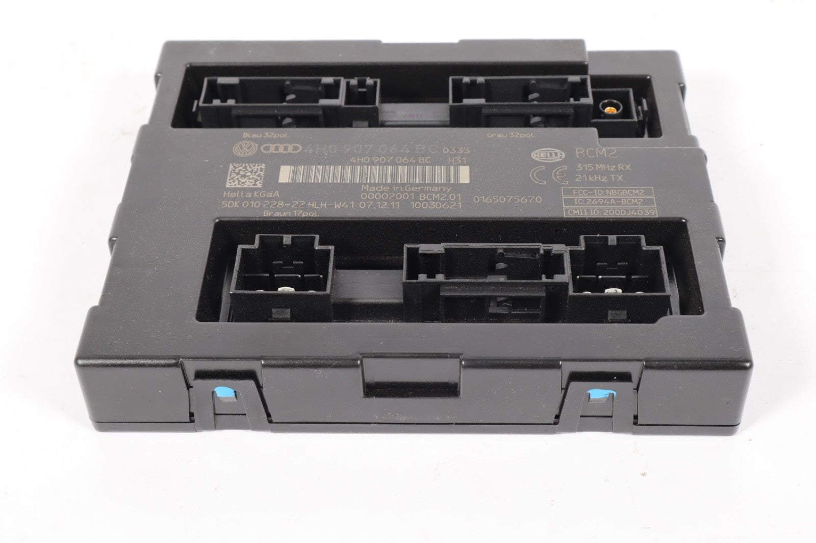2013 - 2015 AUDI A6 S6 A7 S7 COMFORT BODY CONTROL MODULE  4H0-907-064-CR OEM