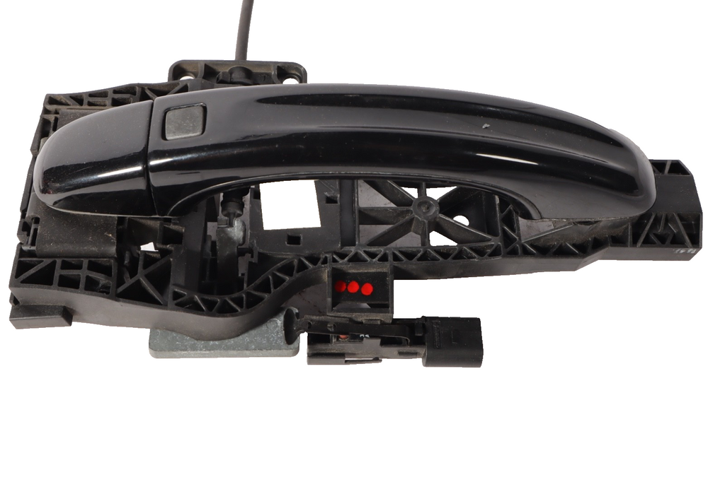 2007-2015 AUDI Q7 (4L) REAR LEFT KEYLESS EXTERIOR DOOR HANDLE (Black) OEM