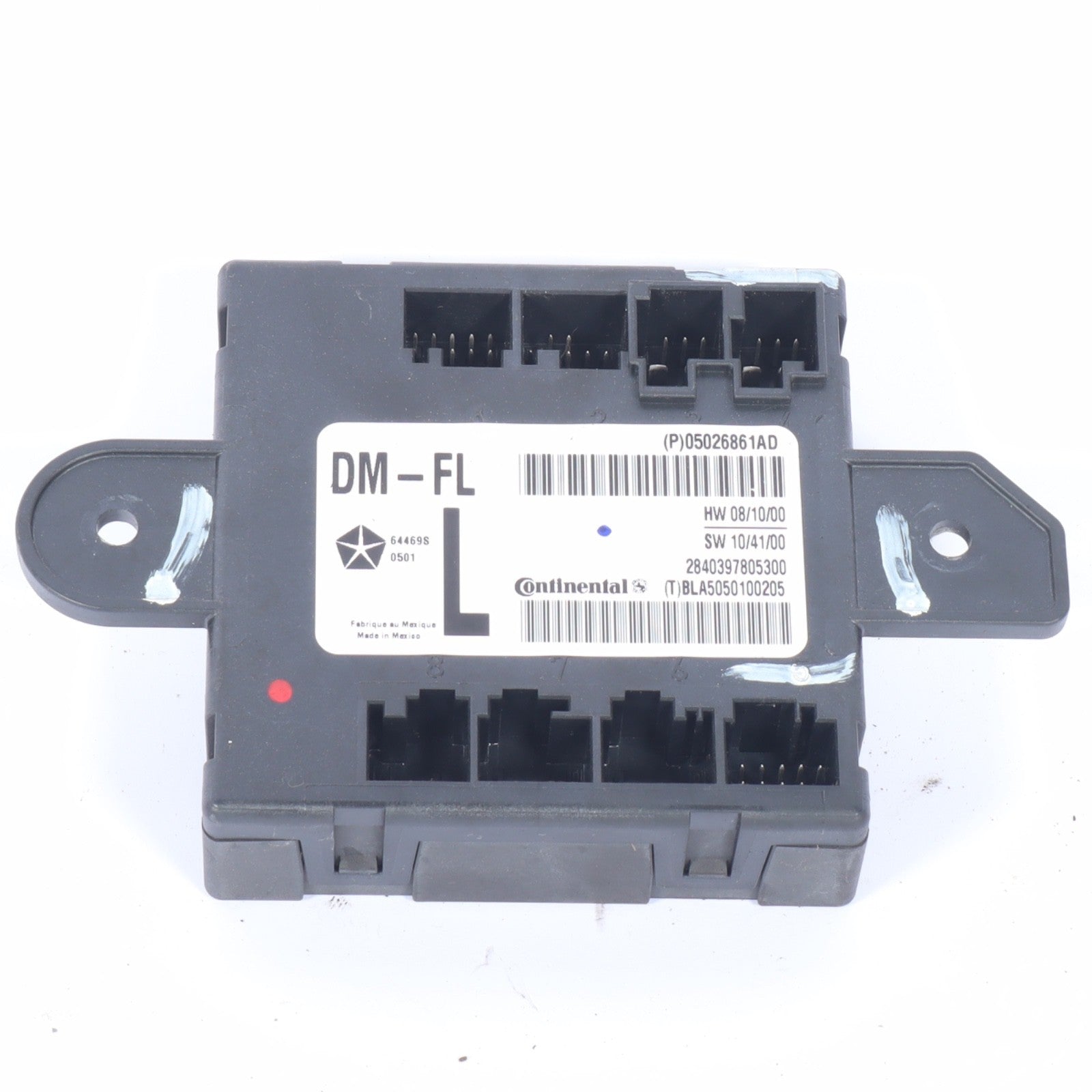 2011-20120 DODGE CARAVAN DRIVER LEFT FRONT DOOR CONTROL MODULE OEM 05026861AD