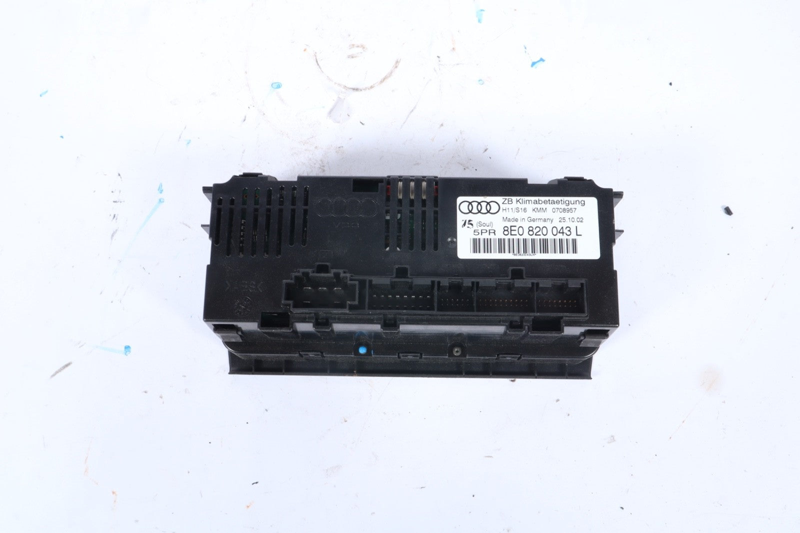 2003-2008 AUDI A4 HEATER TEMP CONTROL UNIT OEM 8E0820043L