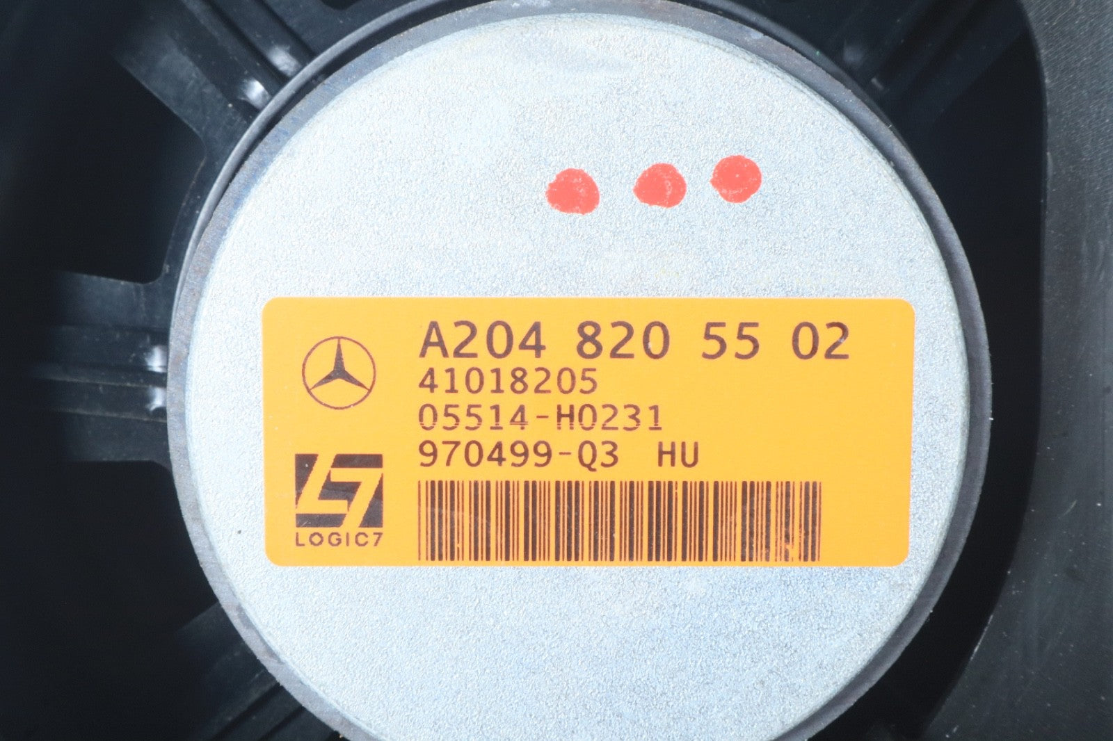 Mercedes W212 E350 C250 Door Audio Speaker Logic 7 Front Left or Right OEM