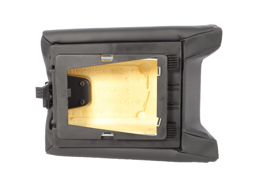2012-2018 BMW 650i F12 CONVERTIBLE REAR CENTER CONSOLE ARM REST LID OEM
